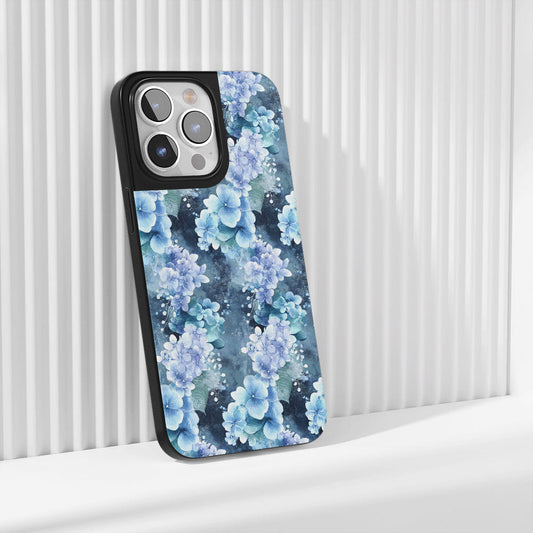 เคส iPhone สีไฮเดรนเยียแบบด้านที่ทนทานระดับอุตสาหกรรม (รองรับ MagSafe)