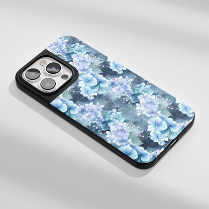 เคส iPhone สีไฮเดรนเยียแบบด้านที่ทนทานระดับอุตสาหกรรม (รองรับ MagSafe)
