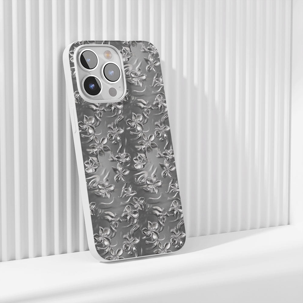 最新第三代水晶堅韌光澤茉莉花 iPhone 手機殼（適用於 MagSafe） 