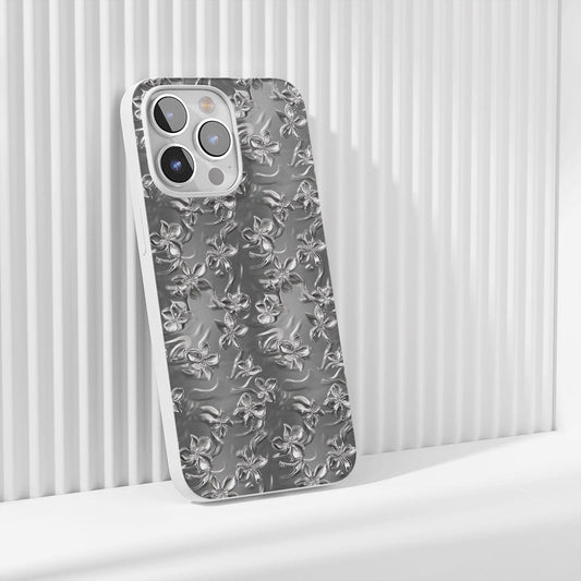 最新第三代水晶堅韌光澤茉莉花 iPhone 手機殼（適用於 MagSafe） 