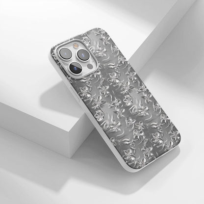 最新第三代水晶堅韌光澤茉莉花 iPhone 手機殼（適用於 MagSafe） 