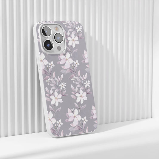 最新第三代水晶堅韌光澤茉莉花 iPhone 手機殼（適用於 MagSafe） 