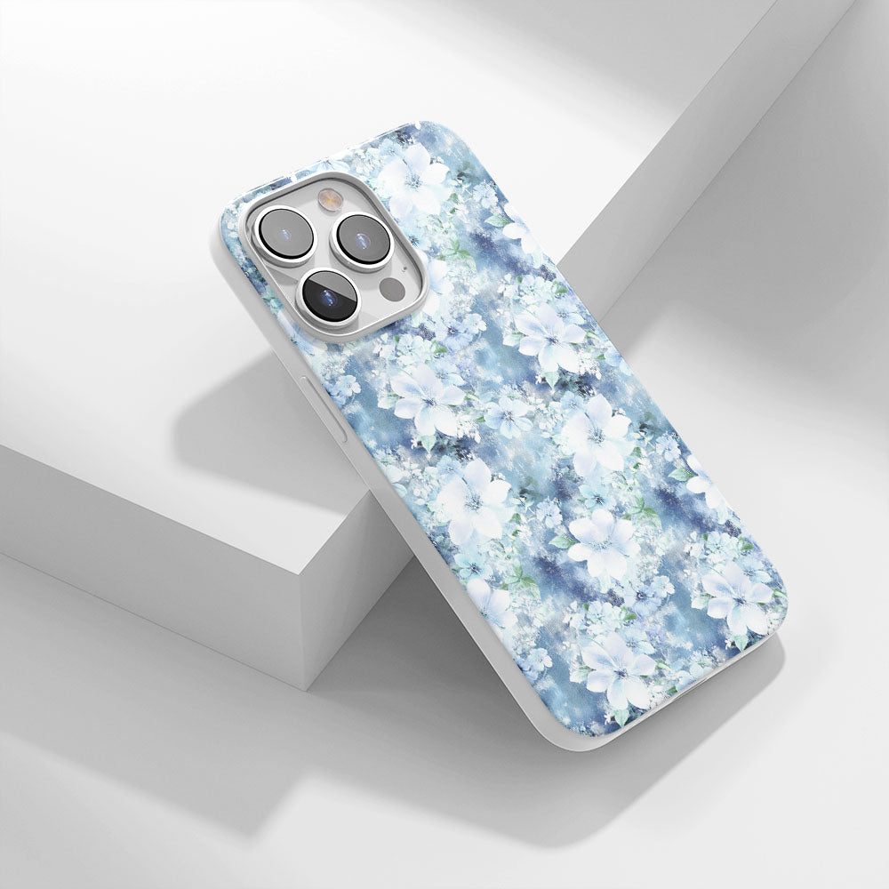 最新第三代水晶堅韌光澤茉莉花 iPhone 手機殼