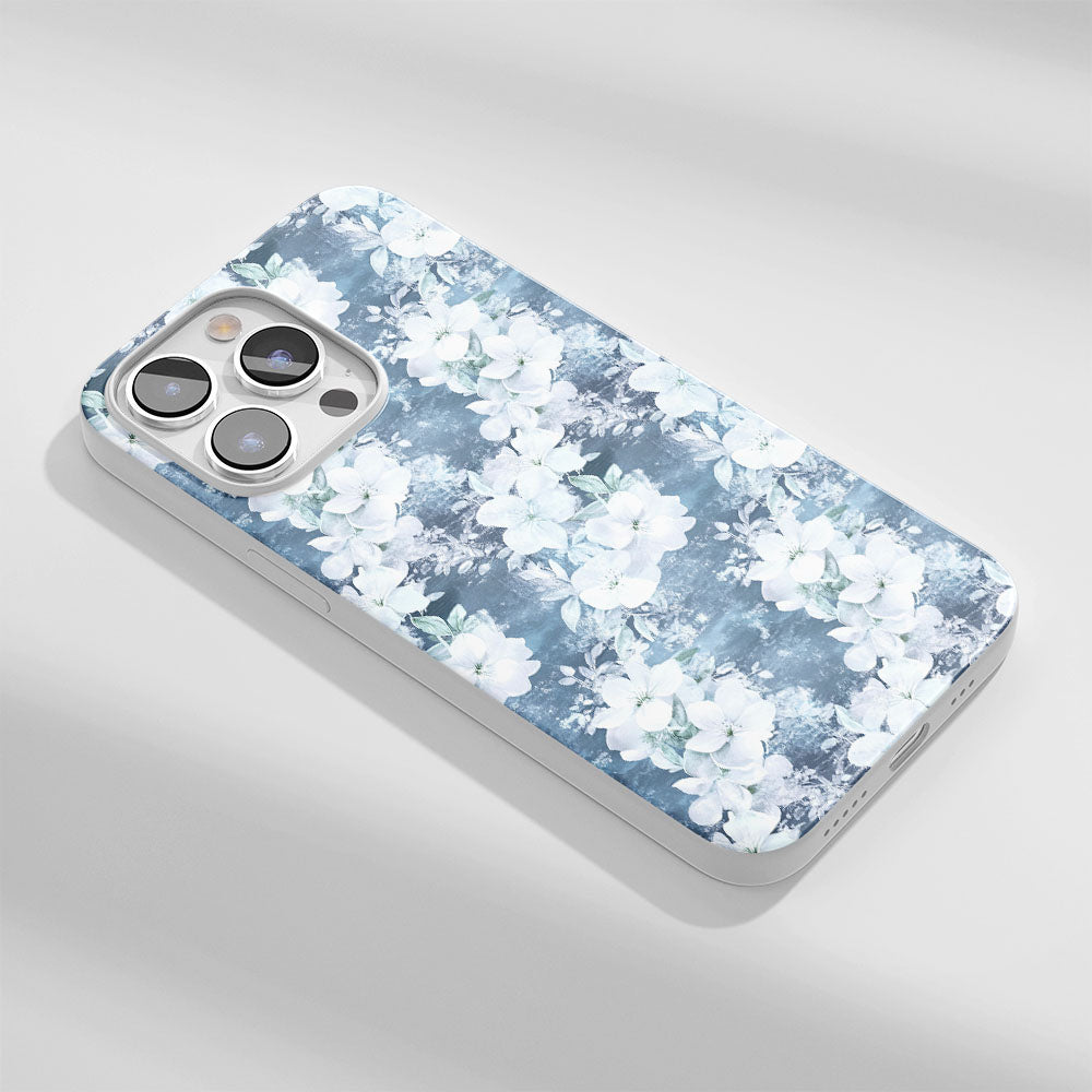 Latest 3rd-Generation Crystal Tough Glossy Jasmine iPhone Case (MagSafe-Compatible)