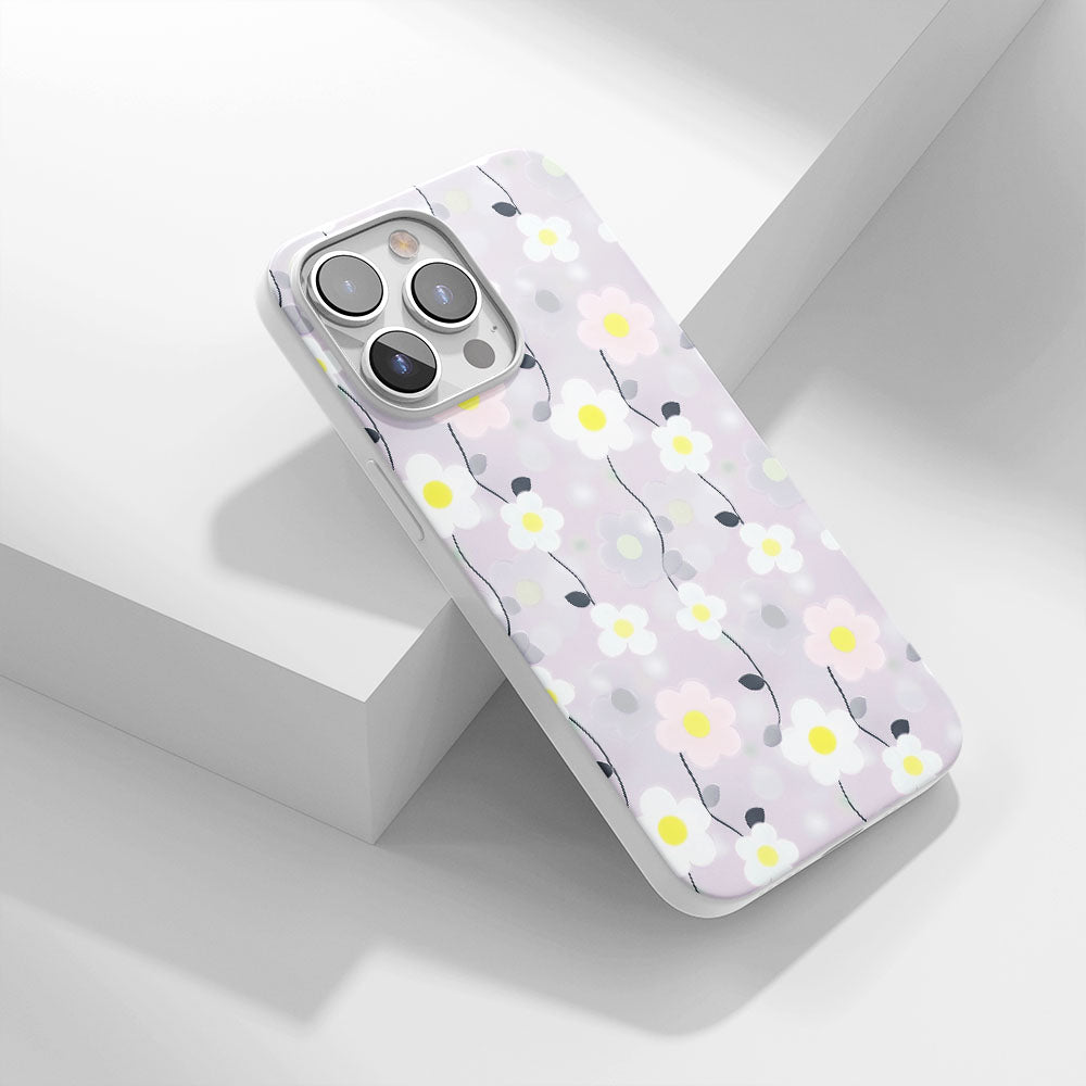 最新第三代水晶堅韌光澤茉莉花 iPhone 手機殼（適用於 MagSafe） 