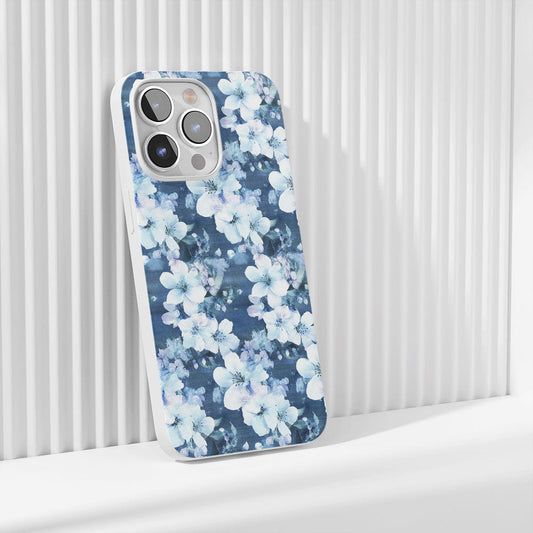 最新第三代水晶堅韌光澤茉莉花 iPhone 手機殼（適用於 MagSafe） 