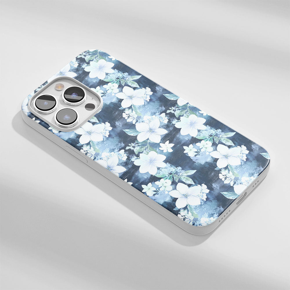 Latest 3rd-Generation Crystal Tough Glossy Jasmine iPhone Case (MagSafe-Compatible)