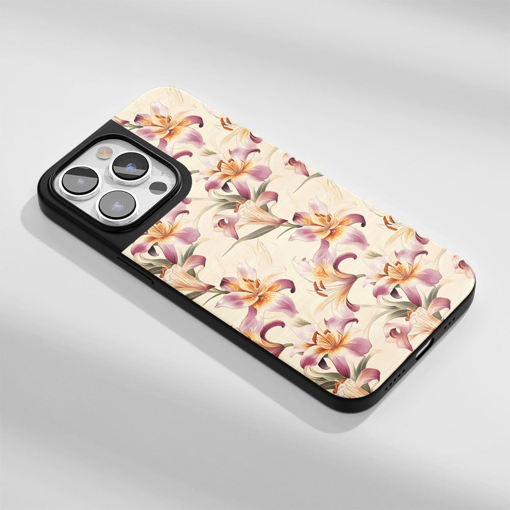 เคส iPhone Lily แบบด้านที่ทนทานระดับอุตสาหกรรม (รองรับ MagSafe) 