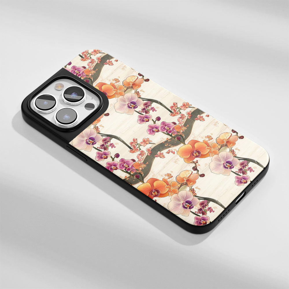 เคส iPhone แบบด้าน Tough Matte Orchid ระดับอุตสาหกรรม (รองรับ MagSafe)