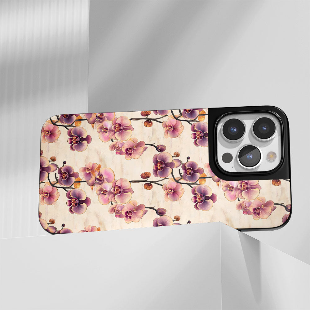 เคส iPhone แบบด้าน Tough Matte Orchid ระดับอุตสาหกรรม (รองรับ MagSafe)