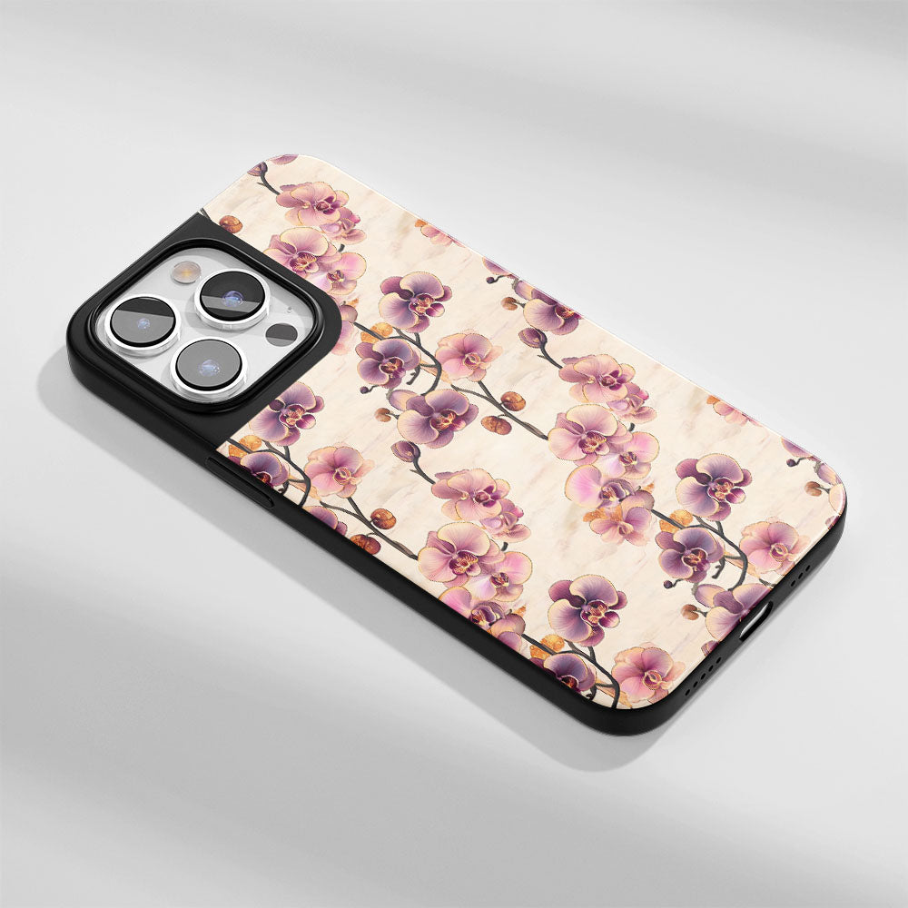 เคส iPhone แบบด้าน Tough Matte Orchid ระดับอุตสาหกรรม (รองรับ MagSafe)