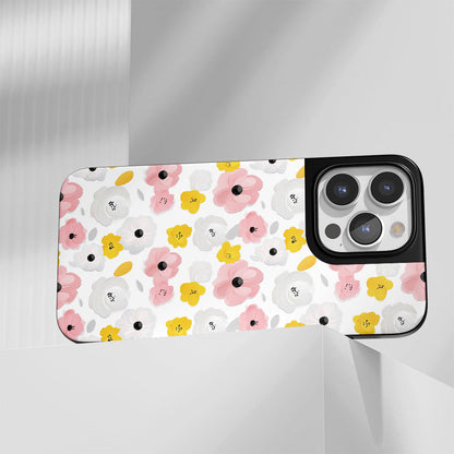 เคส iPhone ลายดอกโบตั๋นเคลือบด้านทนทานระดับอุตสาหกรรม 
