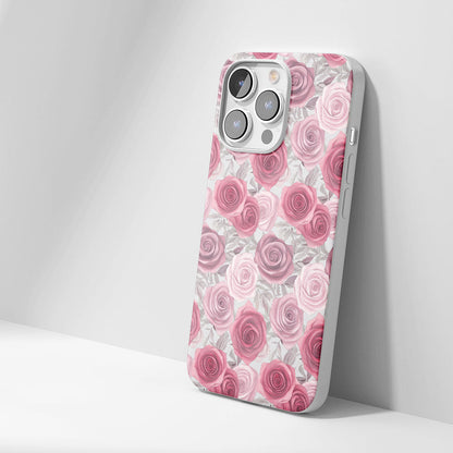 เคส iPhone สี Crystal Tough Glossy Red Rose รุ่นที่ 3 รุ่นล่าสุด 