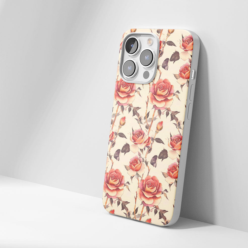 เคส iPhone สี Crystal Tough Glossy Red Rose รุ่นที่ 3 รุ่นล่าสุด 