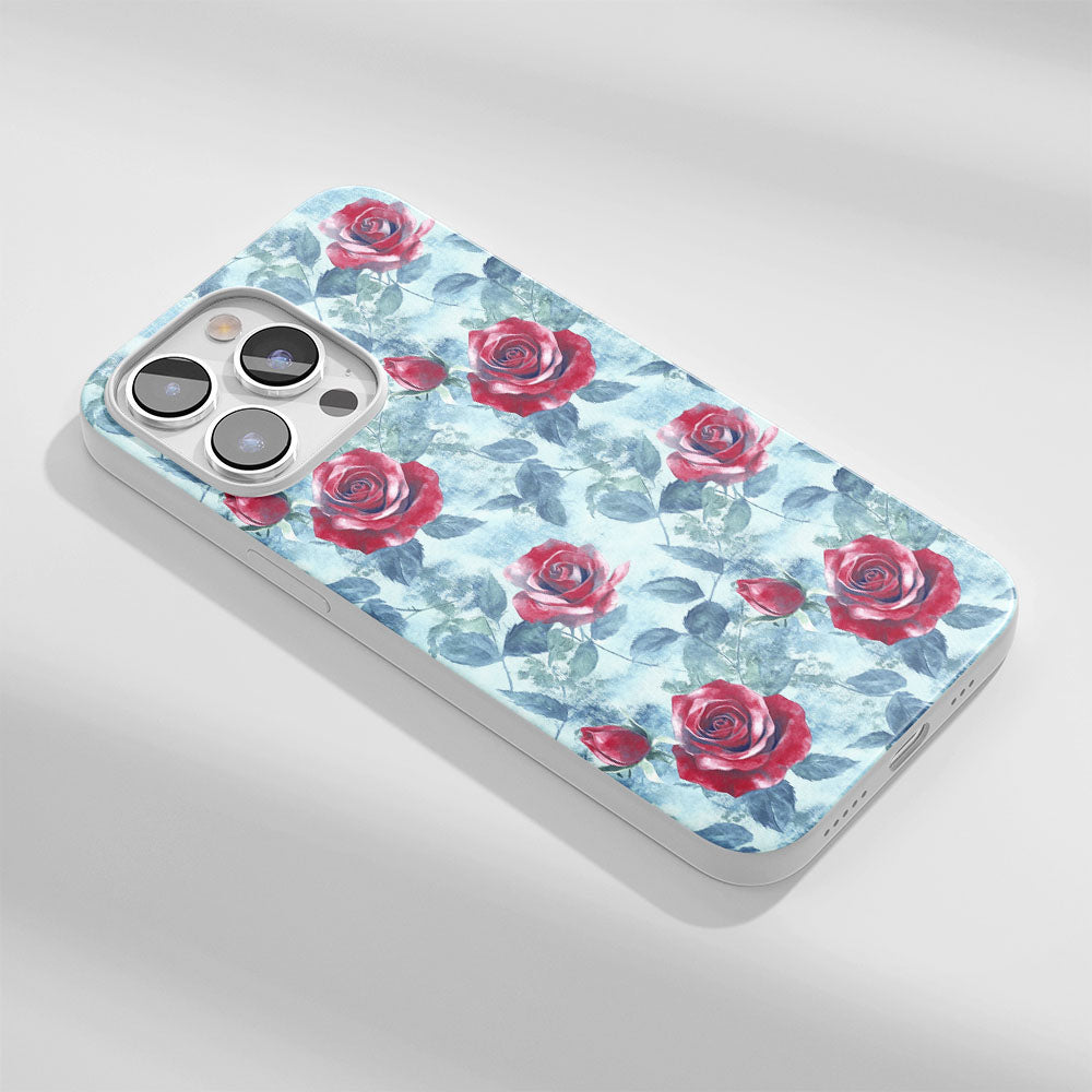 เคส iPhone สี Crystal Tough Glossy Red Rose รุ่นที่ 3 รุ่นล่าสุด 