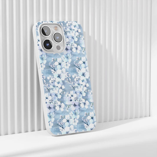 最新第三代水晶堅韌光澤櫻花 iPhone 手機殼（與 MagSafe 兼容） 