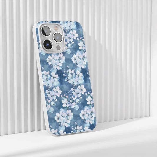 最新第三代水晶堅韌光澤櫻花 iPhone 手機殼（與 MagSafe 兼容） 