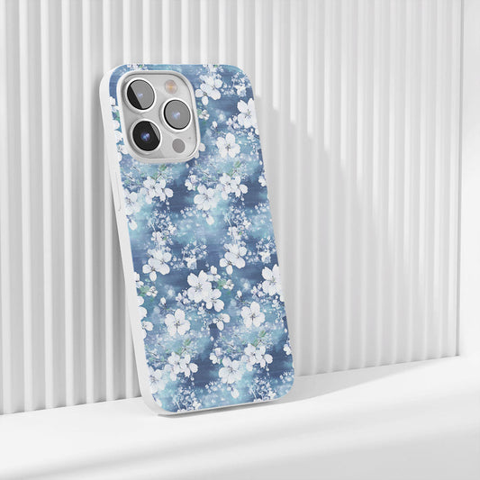 最新第三代水晶堅韌光澤櫻花 iPhone 手機殼（與 MagSafe 兼容） 