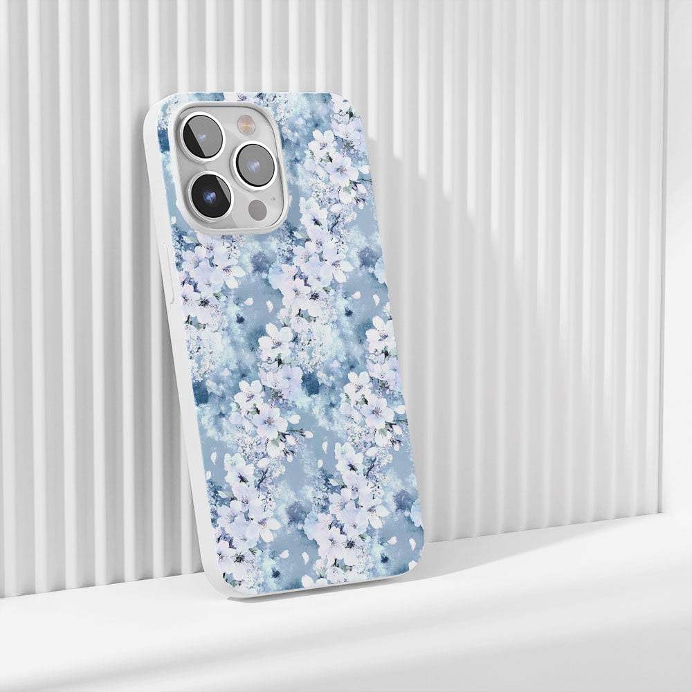 最新第三代水晶硬質亮面櫻花 iPhone 手機殼