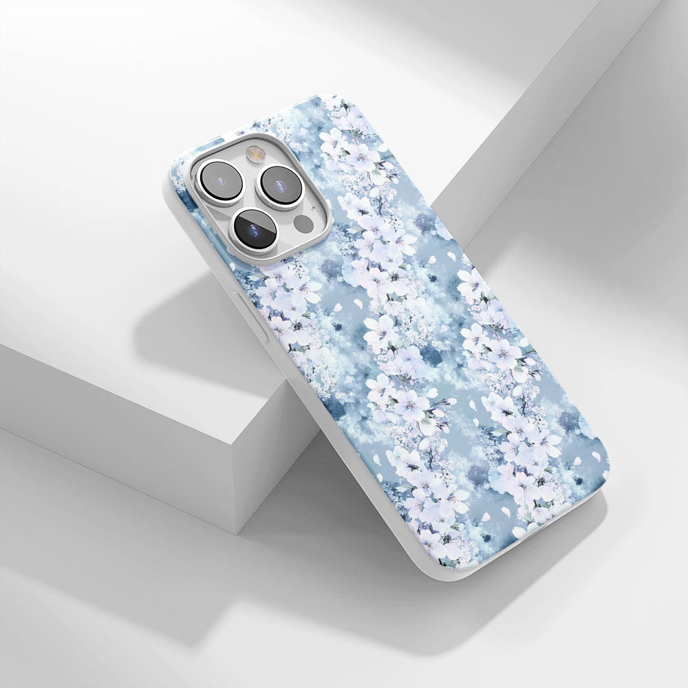 最新第三代水晶硬質亮面櫻花 iPhone 手機殼
