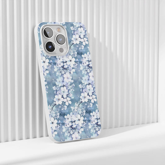 最新第三代水晶堅韌光澤櫻花 iPhone 手機殼（與 MagSafe 兼容） 