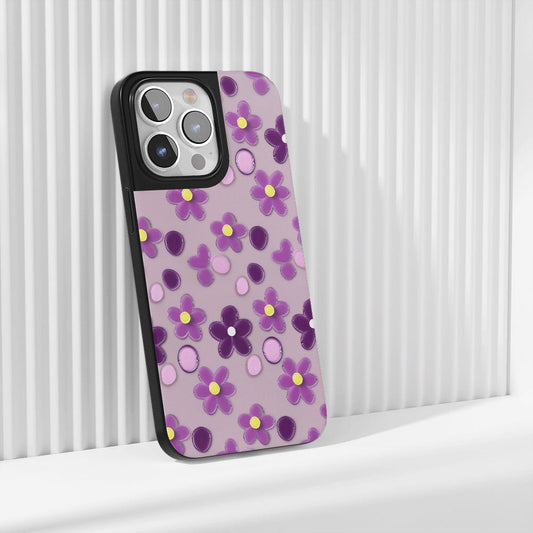 เคส iPhone สีม่วงด้านทนทานระดับอุตสาหกรรม (รองรับ MagSafe) 