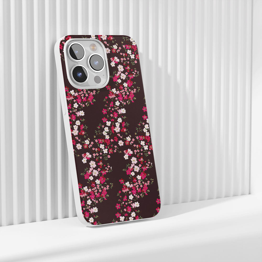 Latest 3rd-Generation Crystal Tough Glossy Sakura iPhone Case (MagSafe-Compatible)