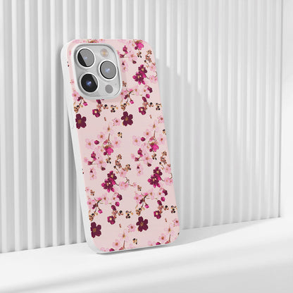 Latest 3rd-Generation Crystal Tough Glossy Sakura iPhone Case (MagSafe-Compatible)