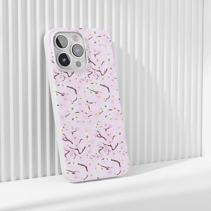 Latest 3rd-Generation Crystal Tough Glossy Sakura iPhone Case (MagSafe-Compatible)