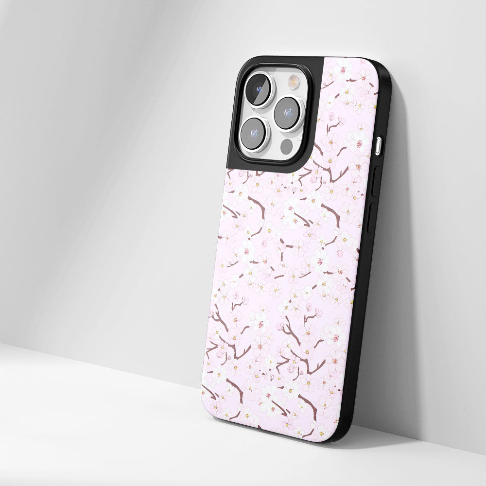 Industry-Level Tough Matte Sakura iPhone Case (MagSafe-Compatible)