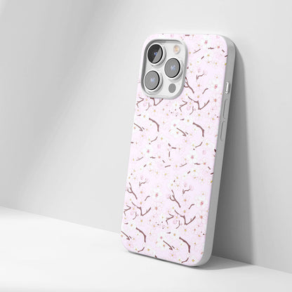 Latest 3rd-Generation Crystal Tough Glossy Sakura iPhone Case (MagSafe-Compatible)
