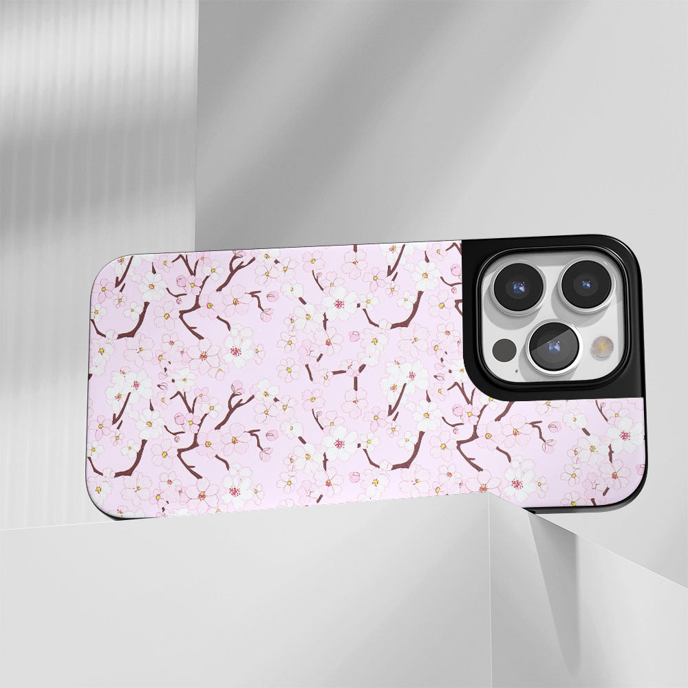 Industry-Level Tough Matte Sakura iPhone Case (MagSafe-Compatible)