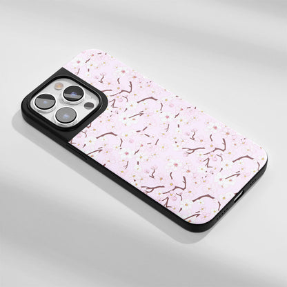 Industry-Level Tough Matte Sakura iPhone Case (MagSafe-Compatible)