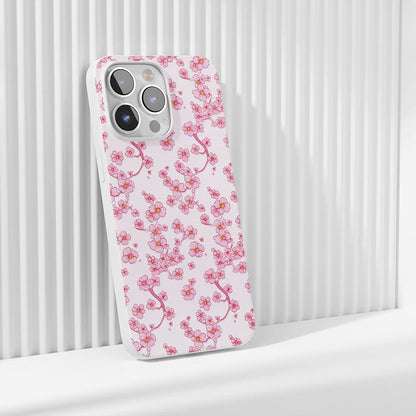 Latest 3rd-Generation Crystal Tough Glossy Sakura iPhone Case (MagSafe-Compatible)