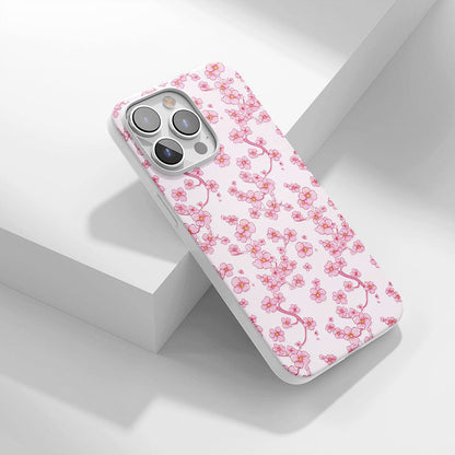 Latest 3rd-Generation Crystal Tough Glossy Sakura iPhone Case (MagSafe-Compatible)