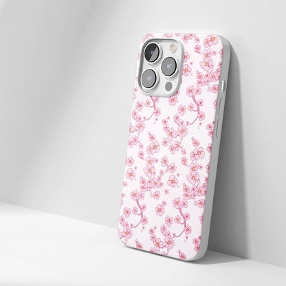 Latest 3rd-Generation Crystal Tough Glossy Sakura iPhone Case (MagSafe-Compatible)