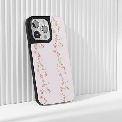 工業級堅固霧面櫻花 iPhone 手機殼（相容於 MagSafe） 