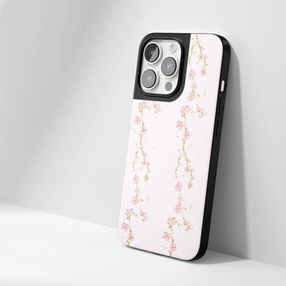 工業級堅固霧面櫻花 iPhone 手機殼（相容於 MagSafe） 
