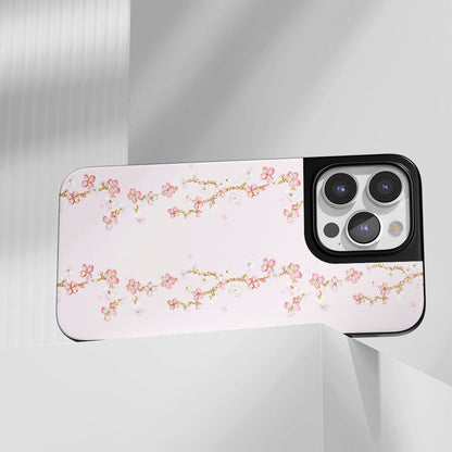 工業級堅固霧面櫻花 iPhone 手機殼（相容於 MagSafe） 