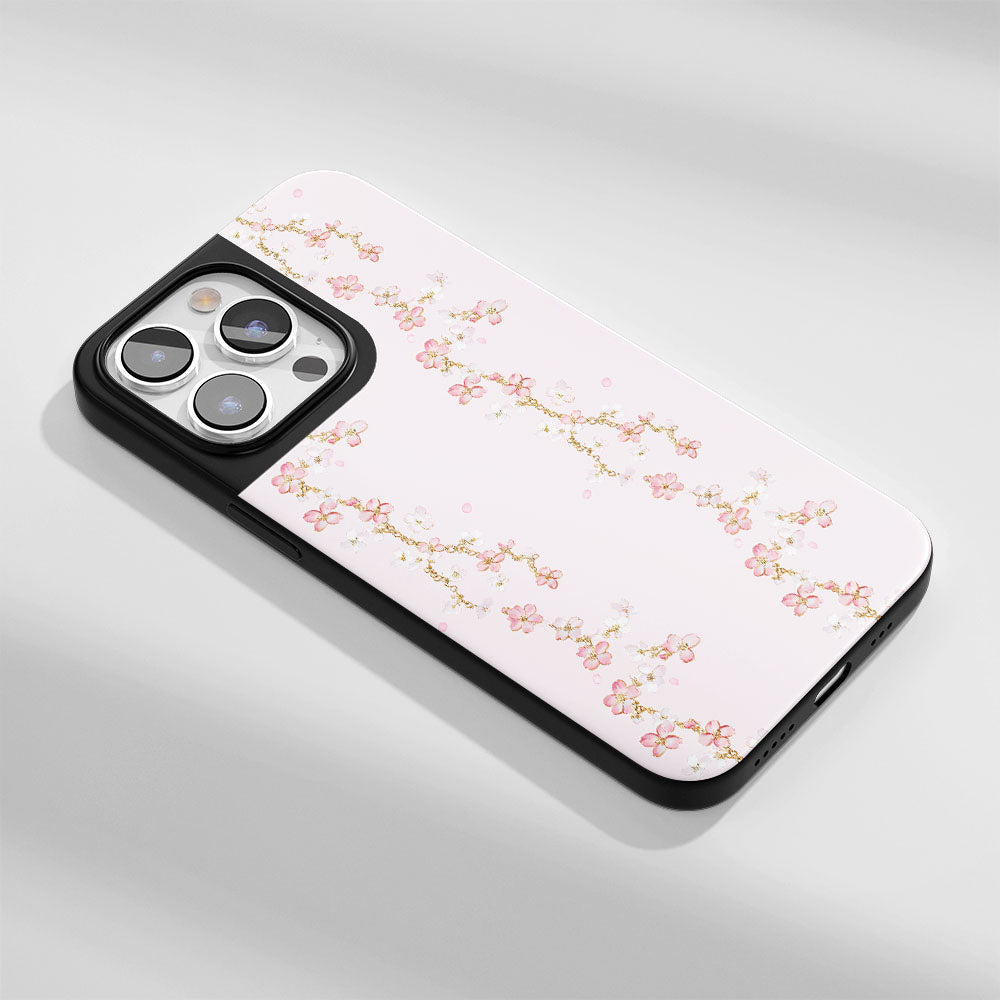 工業級堅固霧面櫻花 iPhone 手機殼（相容於 MagSafe） 