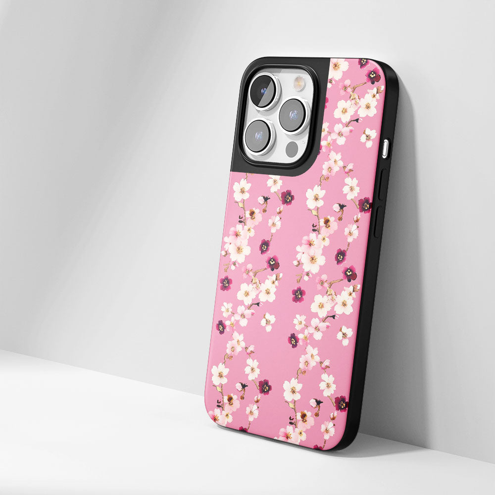 Industry-Level Tough Matte Sakura iPhone Case (MagSafe-Compatible)