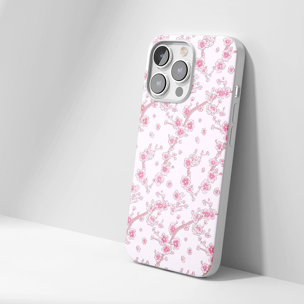最新第三代水晶硬質亮面櫻花 iPhone 手機殼