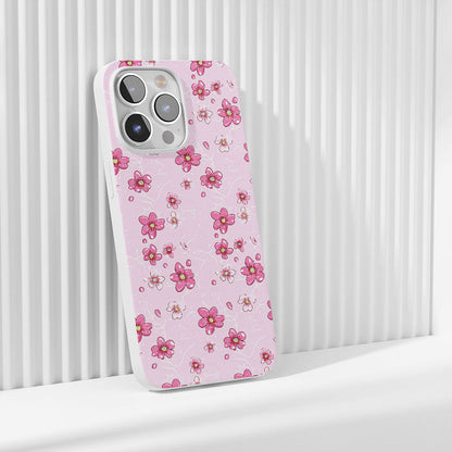 最新第三代水晶硬質亮面櫻花 iPhone 手機殼