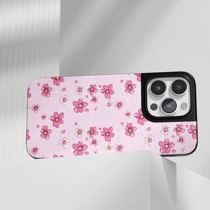 工業級堅固霧面櫻花 iPhone 手機殼（相容於 MagSafe） 