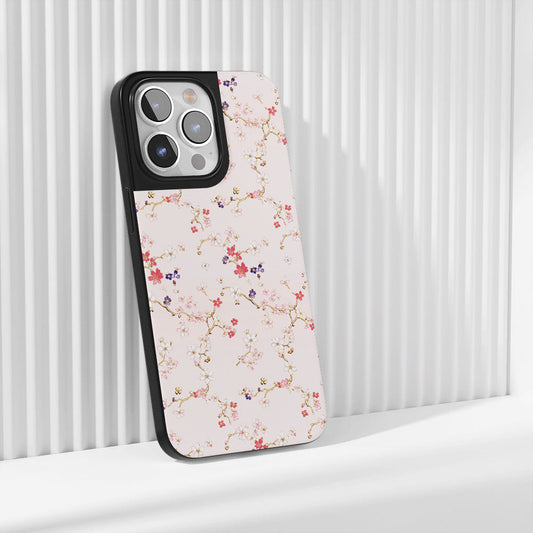 工業級堅固霧面櫻花 iPhone 手機殼（相容於 MagSafe） 