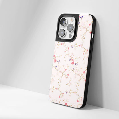 工業級堅固霧面櫻花 iPhone 手機殼（相容於 MagSafe） 