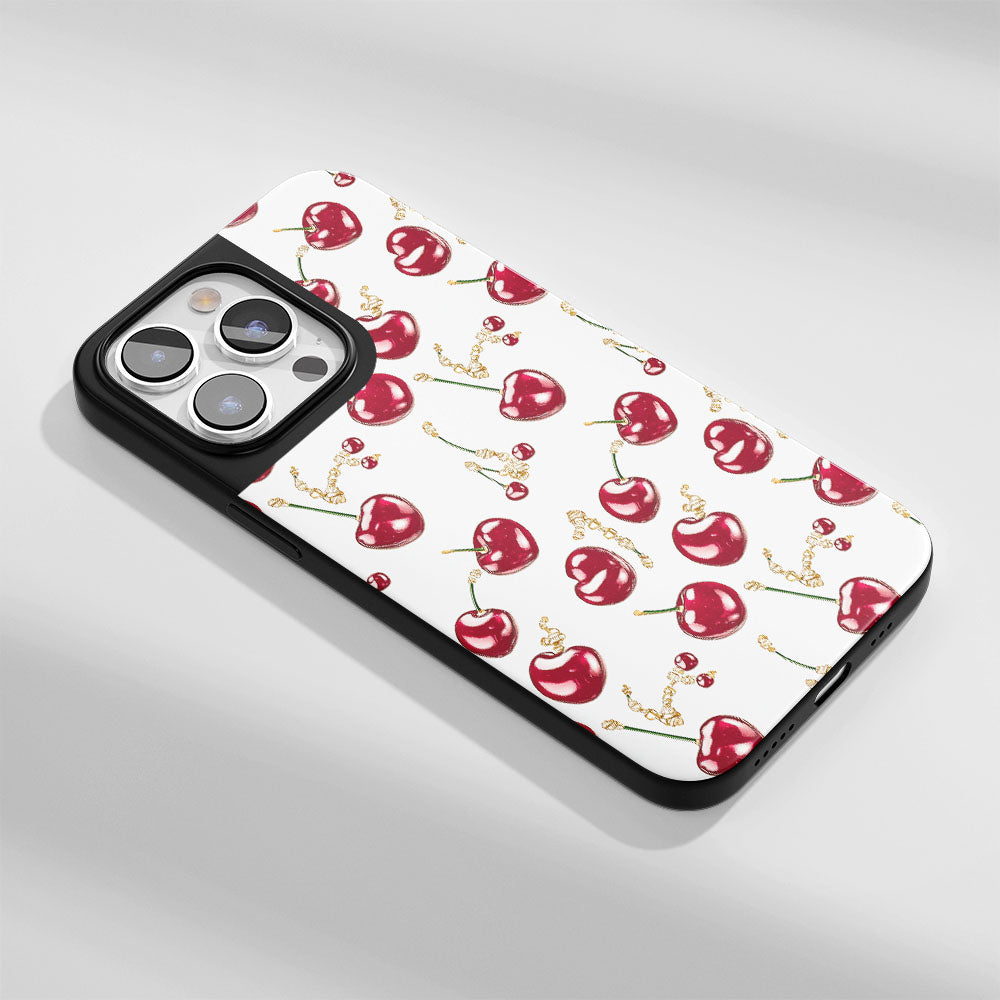 業界級堅固霧面 Cherry iPhone 手機殼（相容於 MagSafe） 