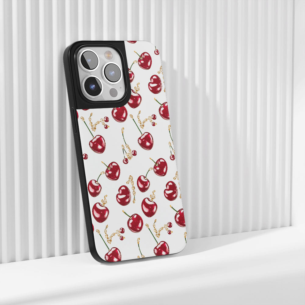 業界級堅固霧面 Cherry iPhone 手機殼（相容於 MagSafe） 