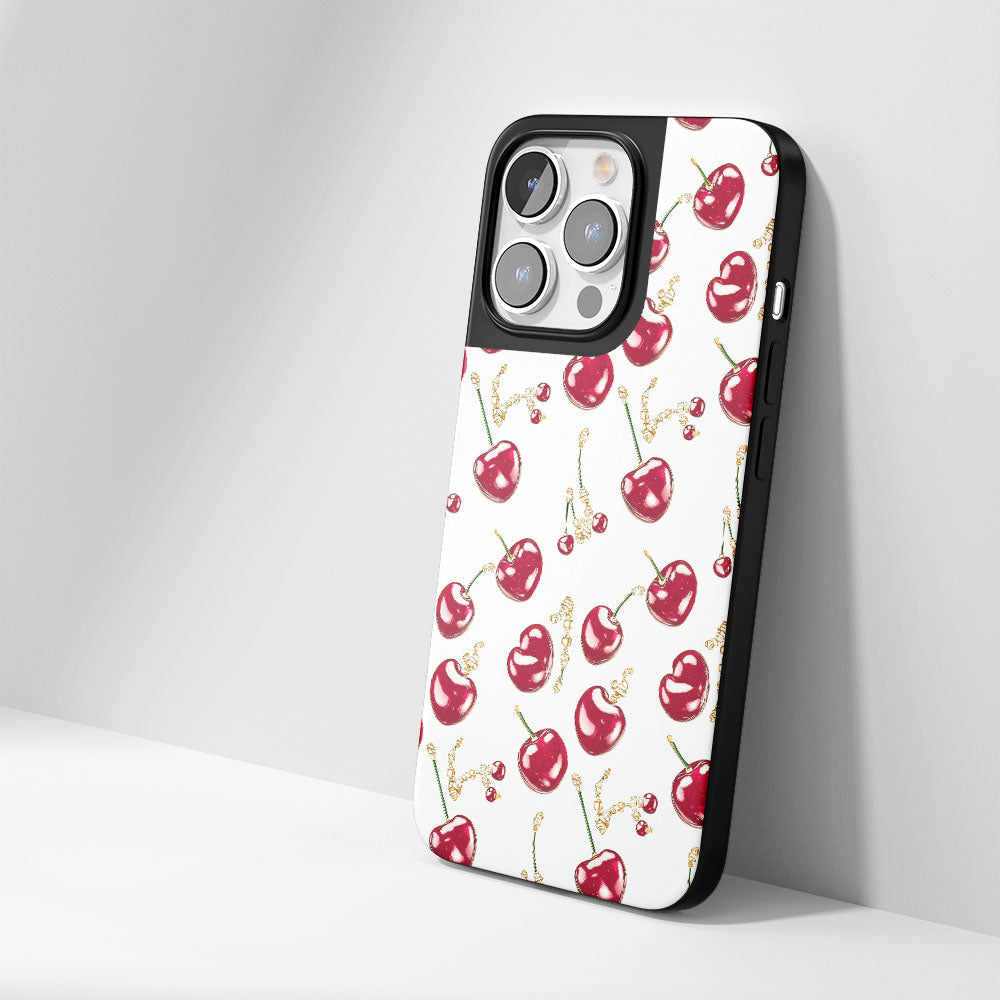 業界級堅固霧面 Cherry iPhone 手機殼（相容於 MagSafe） 