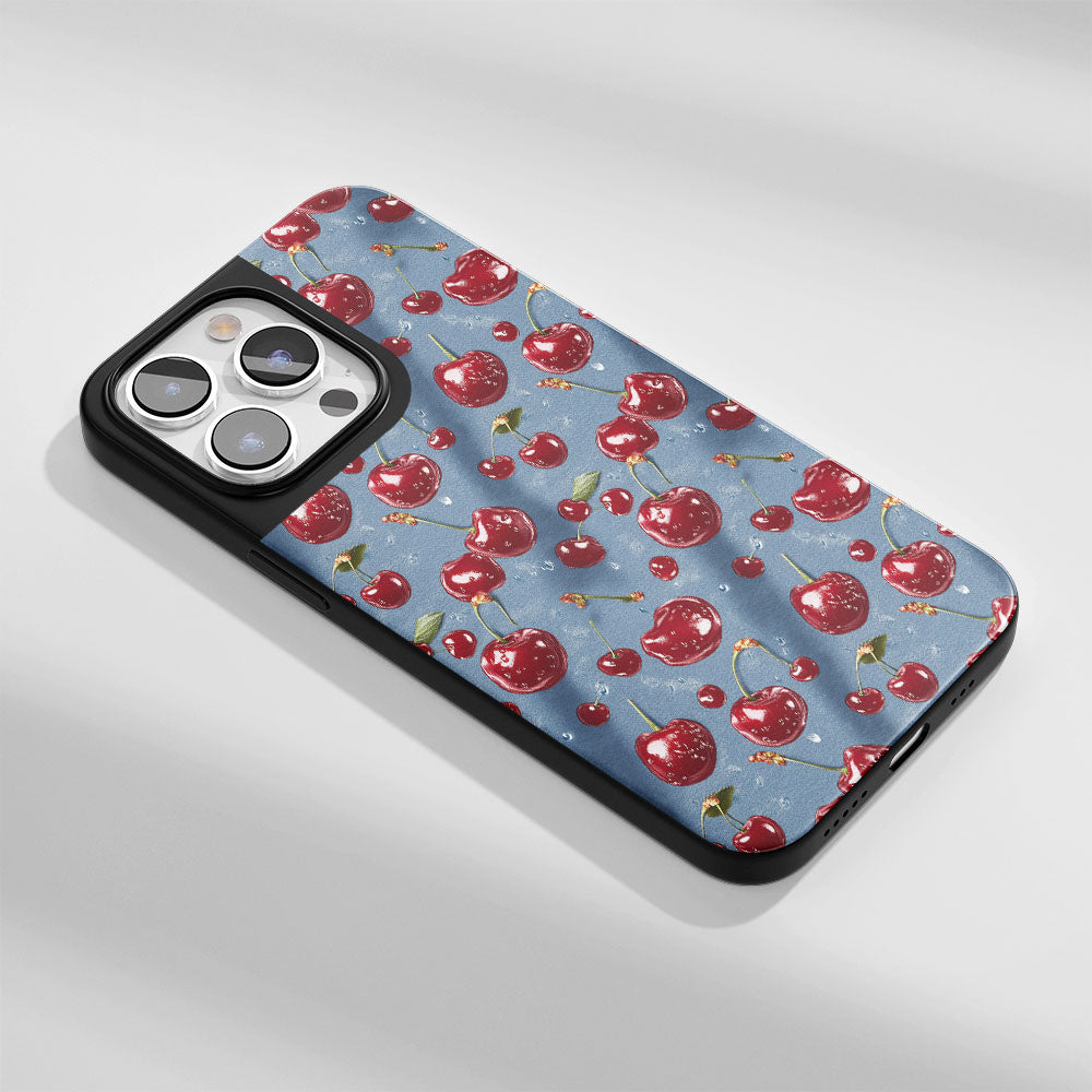 業界級堅固霧面 Cherry iPhone 手機殼（相容於 MagSafe） 